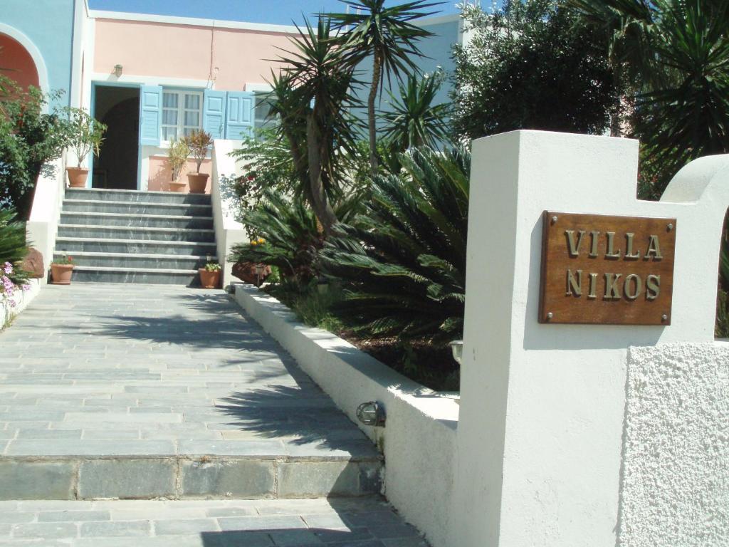 Villa Nikos Karamolegkos Kamari Екстериор снимка
